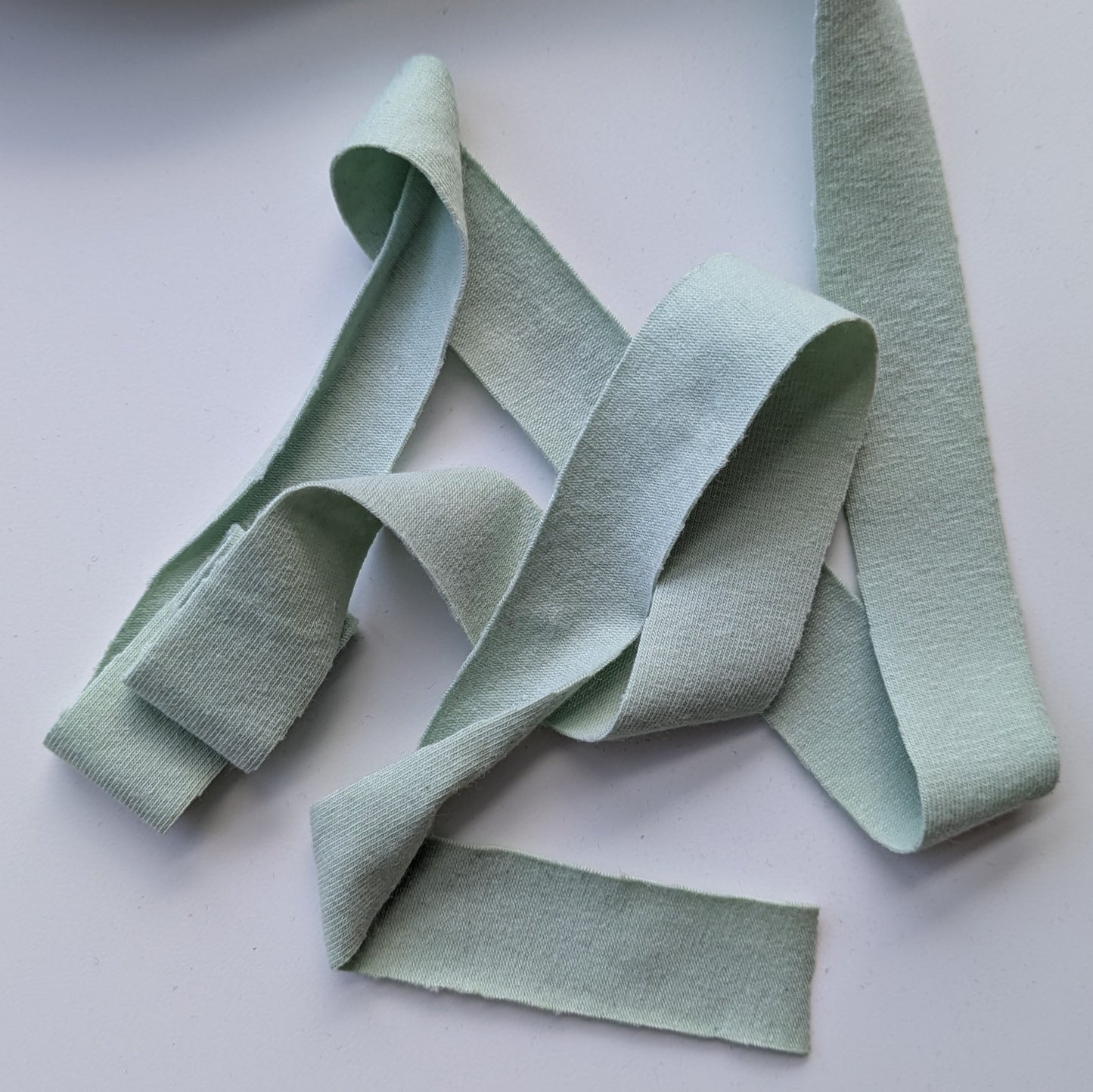 Pistachio Cotton Knit Binding