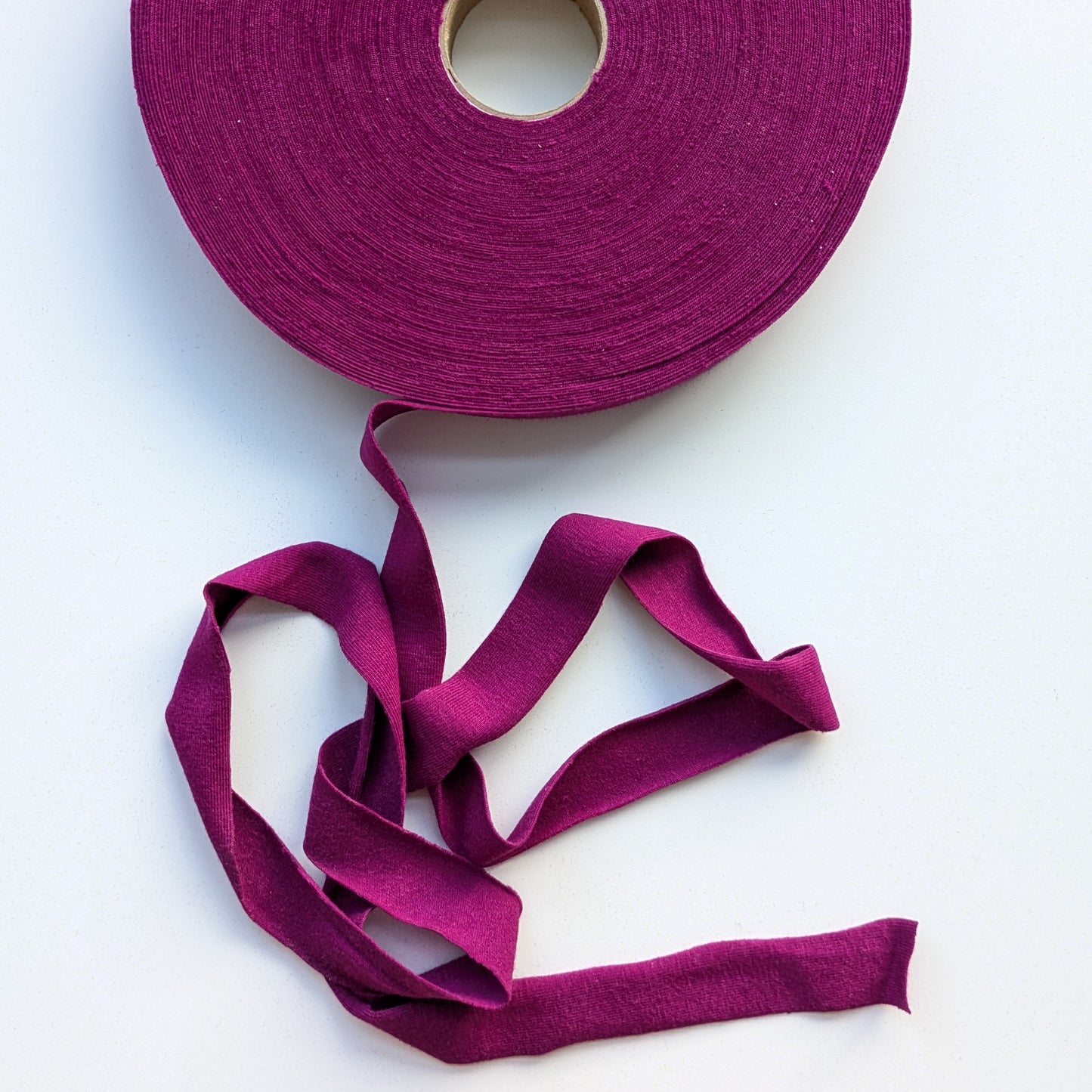 Boysenberry Cotton Knit Binding