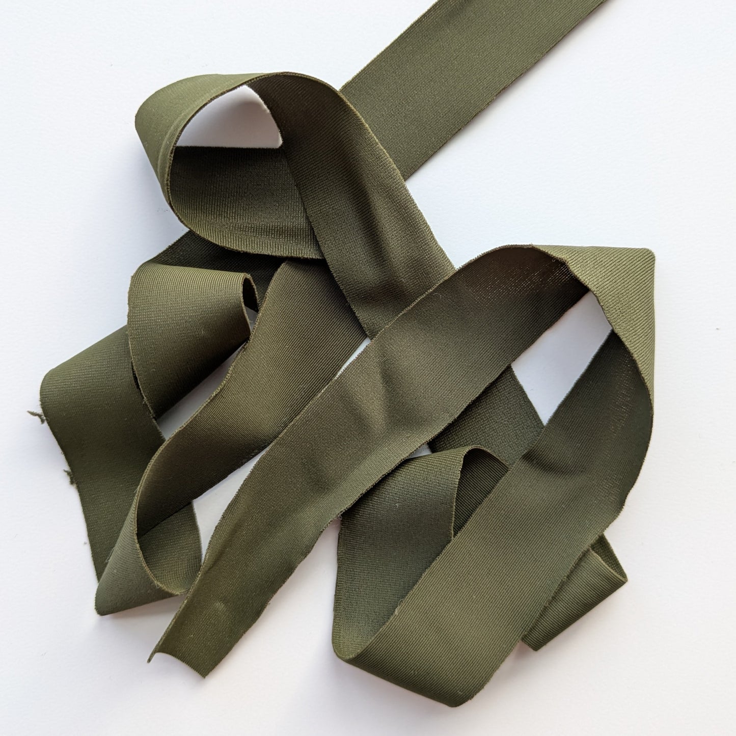Army Green Athletic Knit Binding