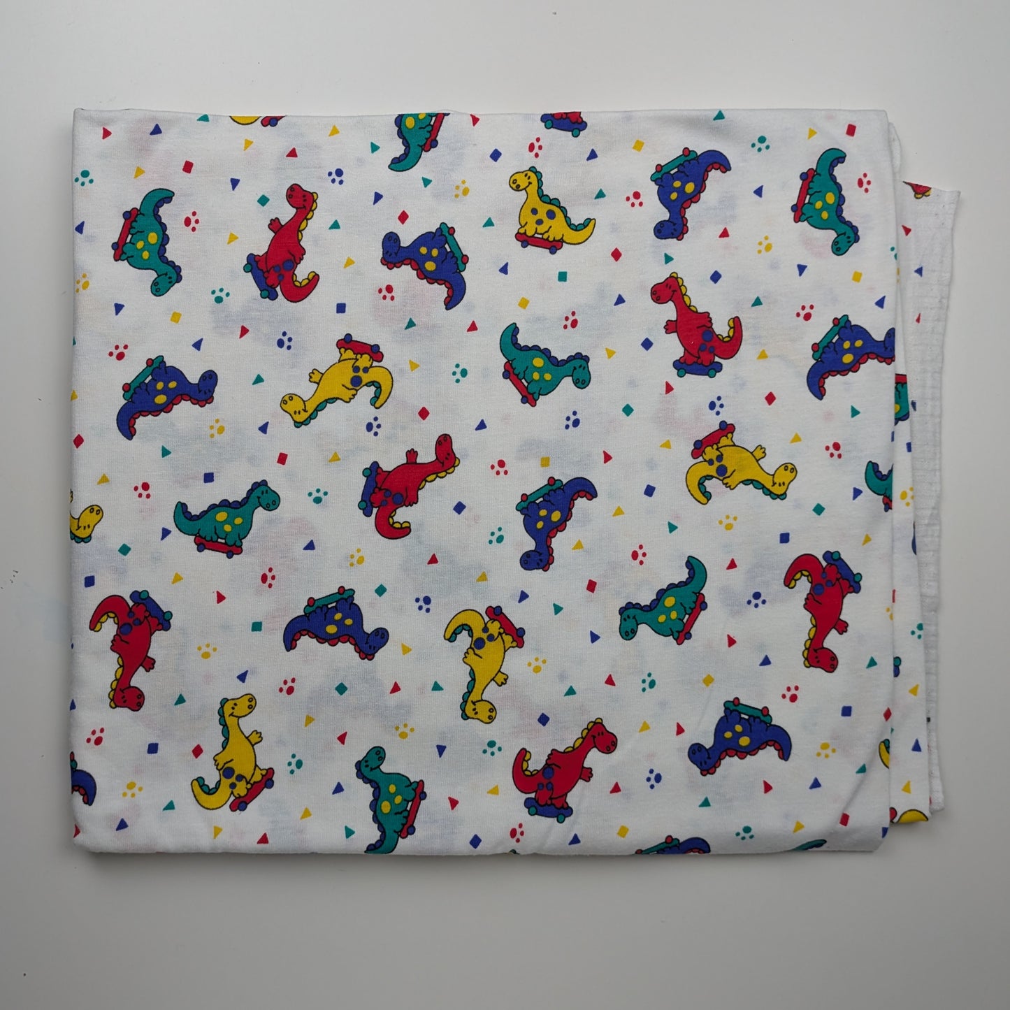 Vintage Skateboarding Dinosaur Knit