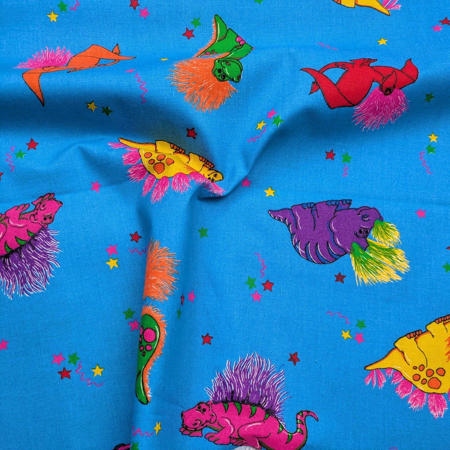 Vintage Dinotrolls Cotton