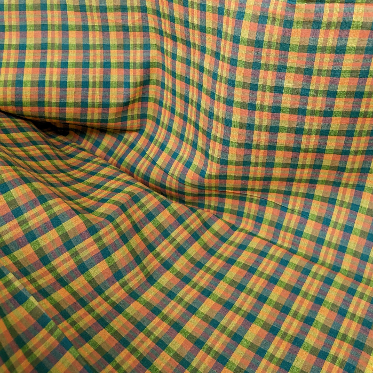 Irregular Gingham - Rainbow