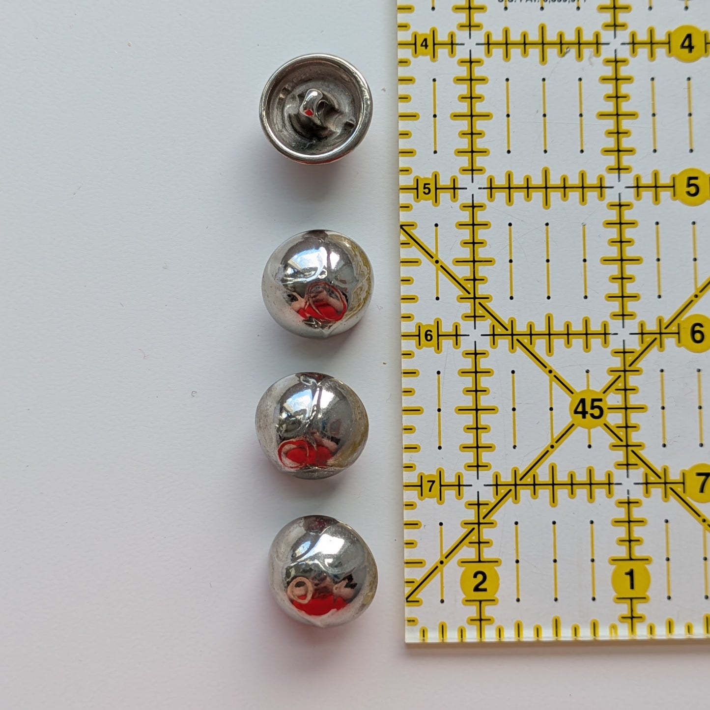 Metallic Dome Buttons