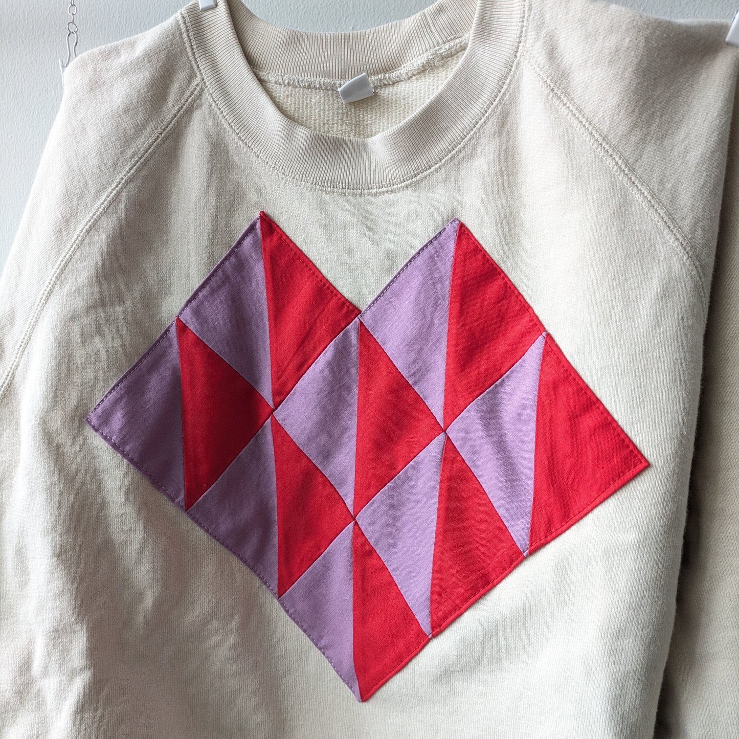 Quilty Heart Sweatshirt - Adult XS