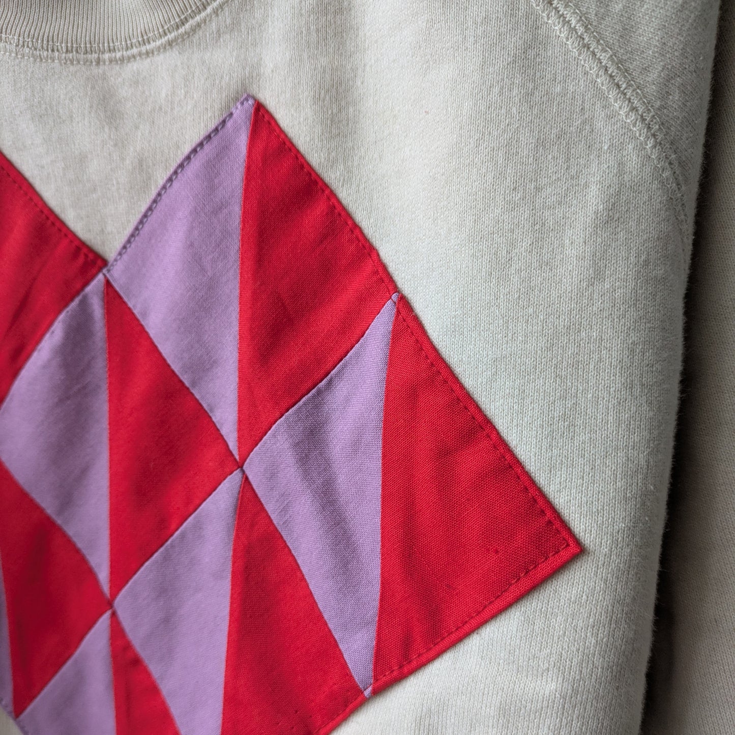 Quilty Heart Sweatshirt - Adult XS
