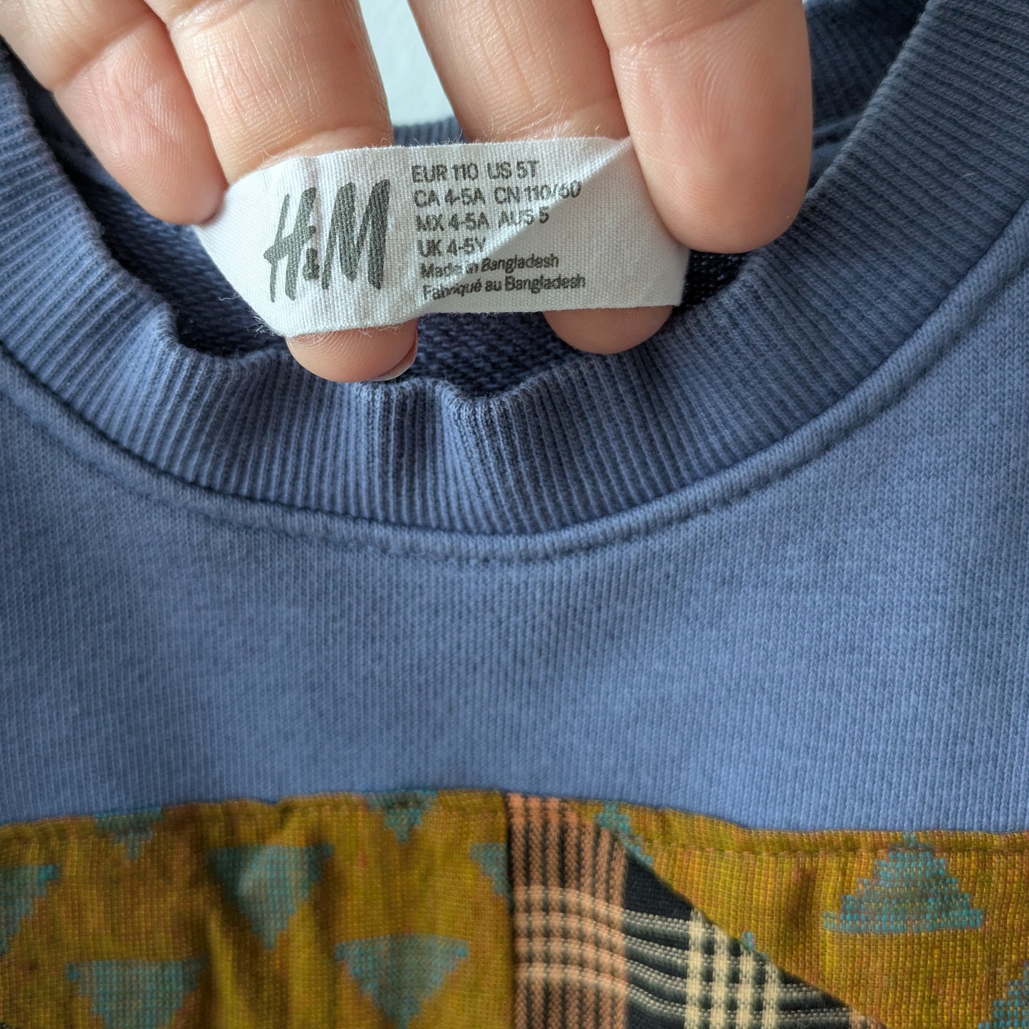 Tumbling Triangles Sweatshirt - Kids 5T