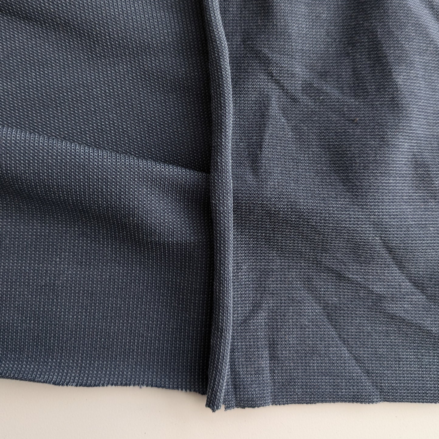 Smooth Steel Blue Knit