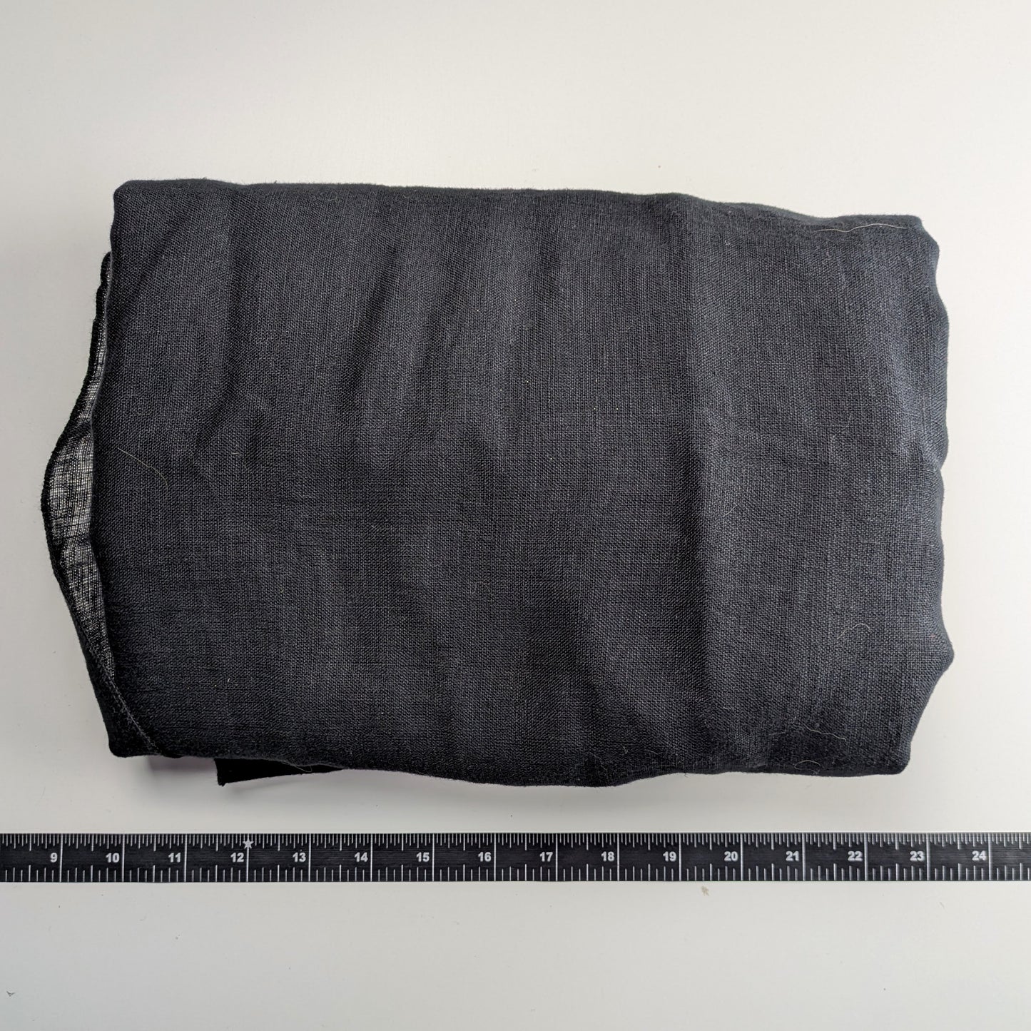 Floaty Black Linen