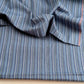 Blue Lurex Stripe