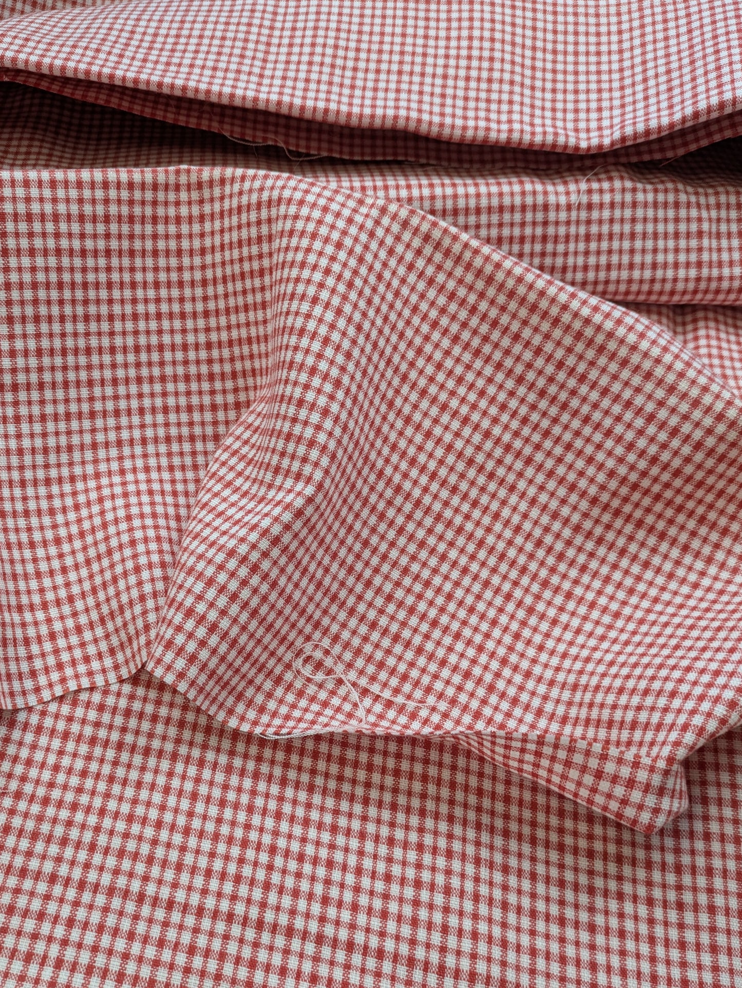 Bottomweight Mini Red Gingham