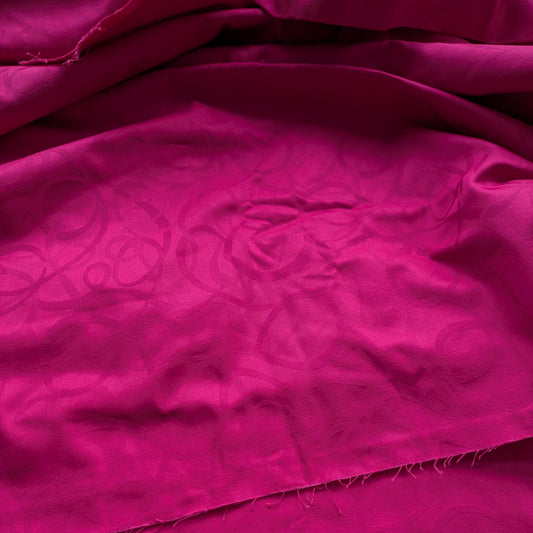 Pink Circles Jacquard