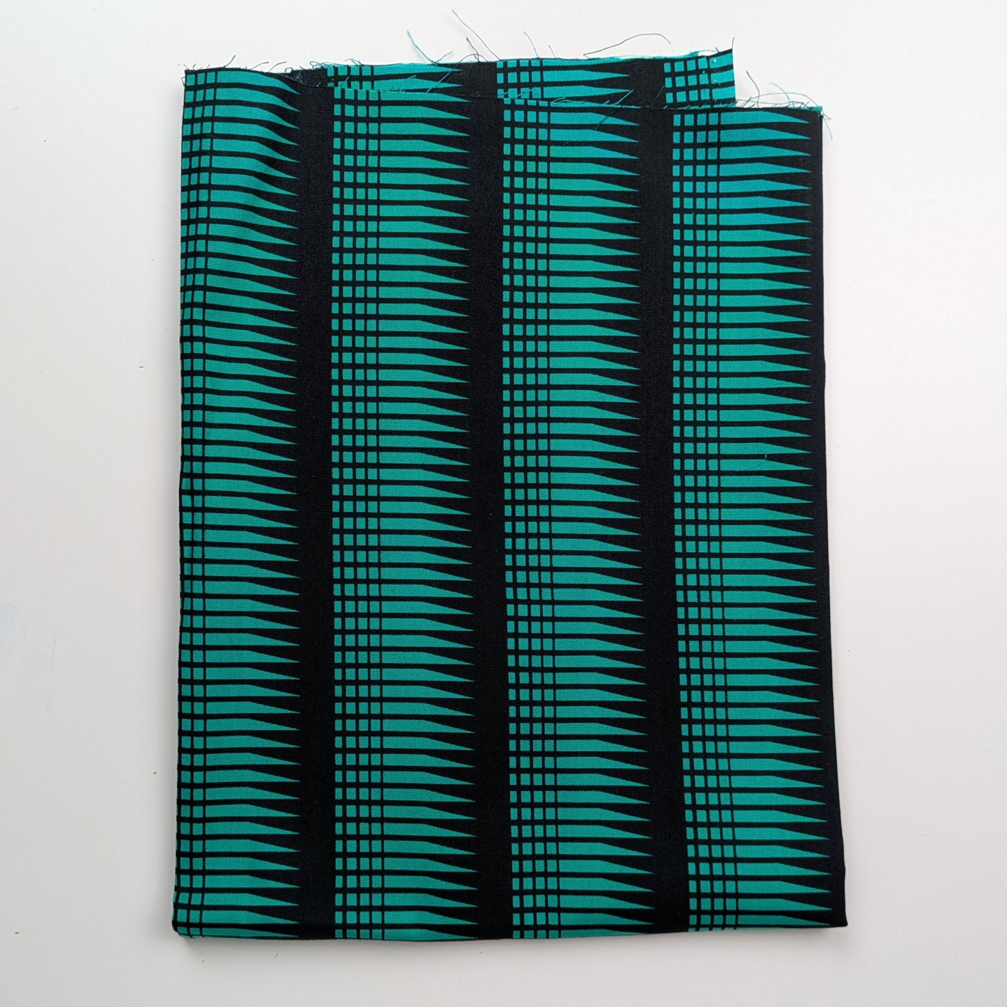 Nancy Crow Green and Black Slashes HY