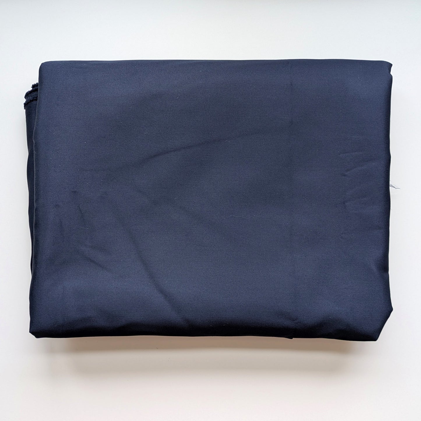 Squishy Navy Silk Twill