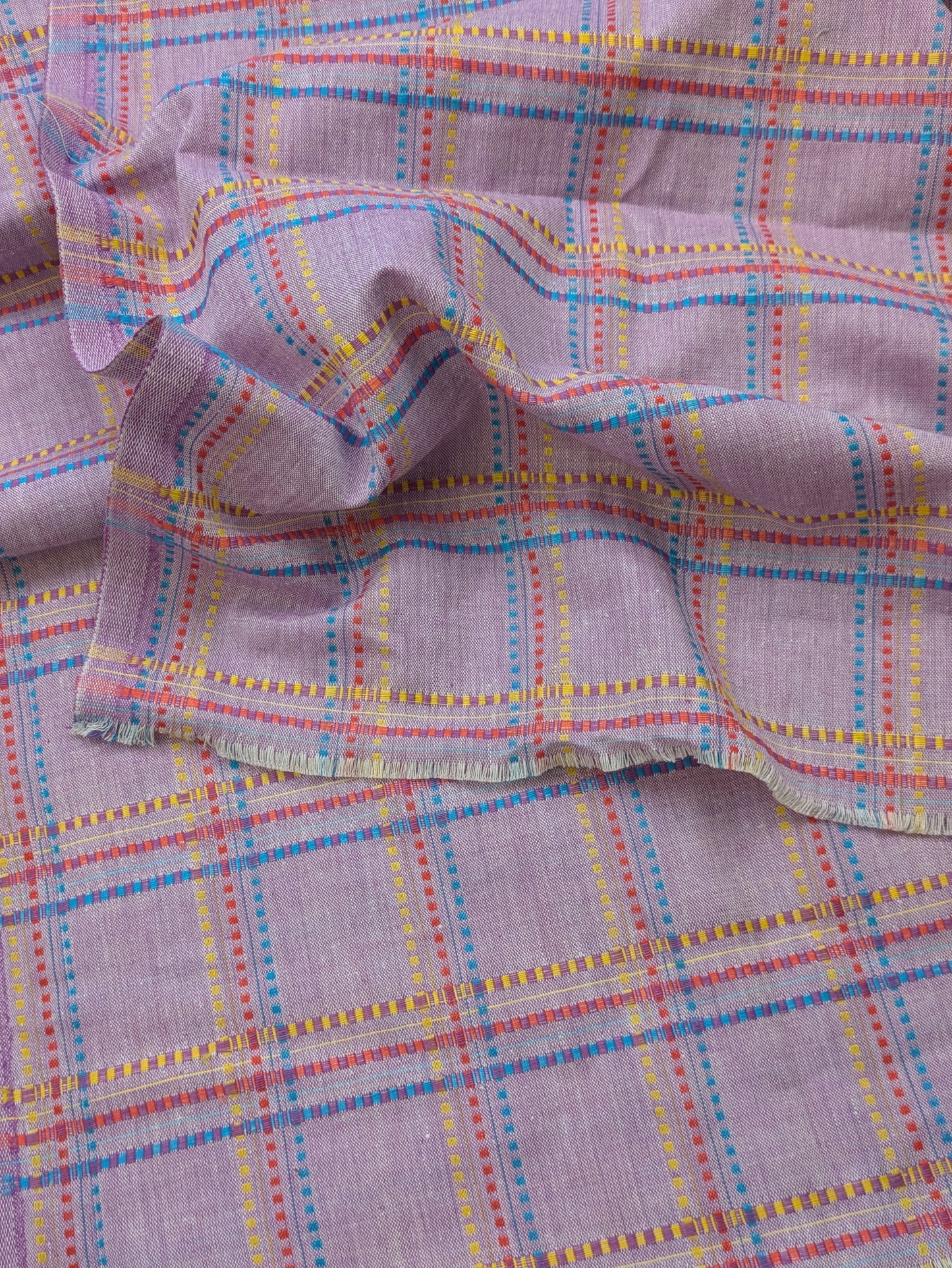 Sprinkles Windowpane Jacquard