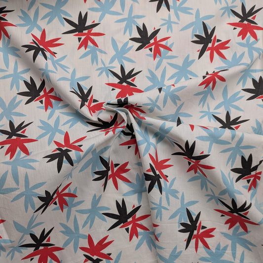 Tricolor Leaves Cotton